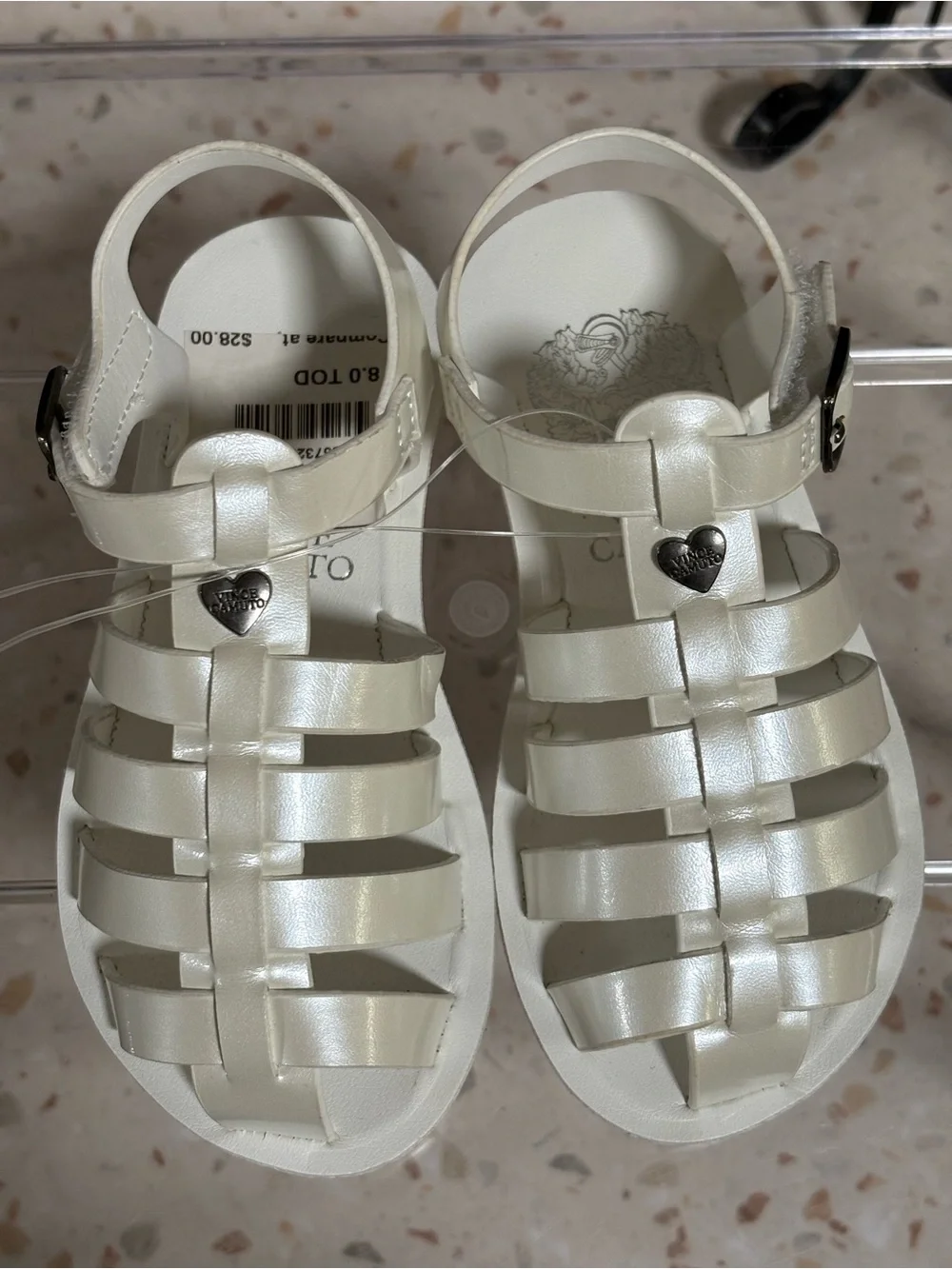 Vince Camuto Toddler Girl's Fisherman Sandal Size 8